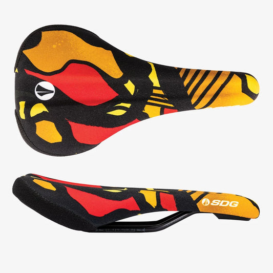 SDG BEL-AIR V3 TERRA FIRMA Rails Lux Alloy Camo Orange Saddle