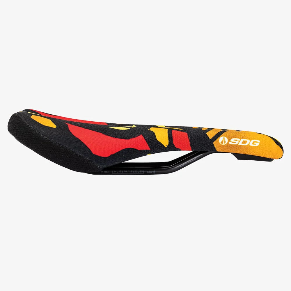 SDG BEL-AIR V3 TERRA FIRMA Rails Lux Alloy Camo Orange Saddle