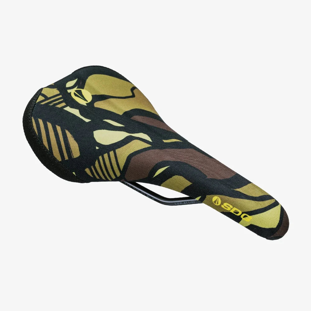 Selim SDG BEL-AIR V3 TERRA FIRMA Carris Lux Alloy Camo Amarelo