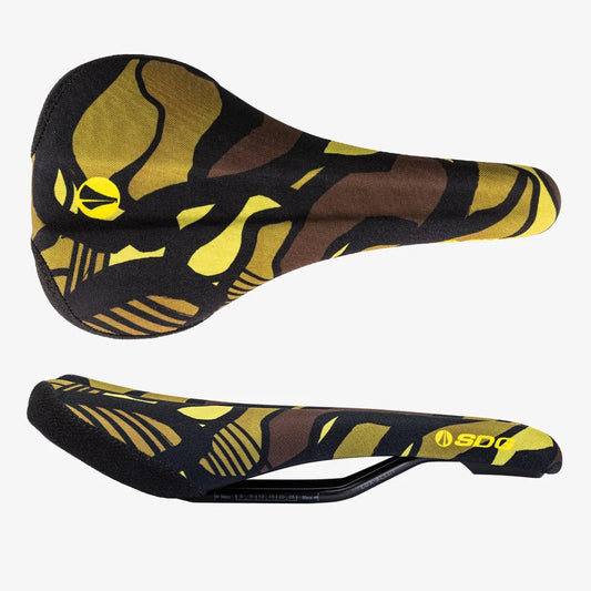 Selim SDG BEL-AIR V3 TERRA FIRMA Carris Lux Alloy Camo Amarelo