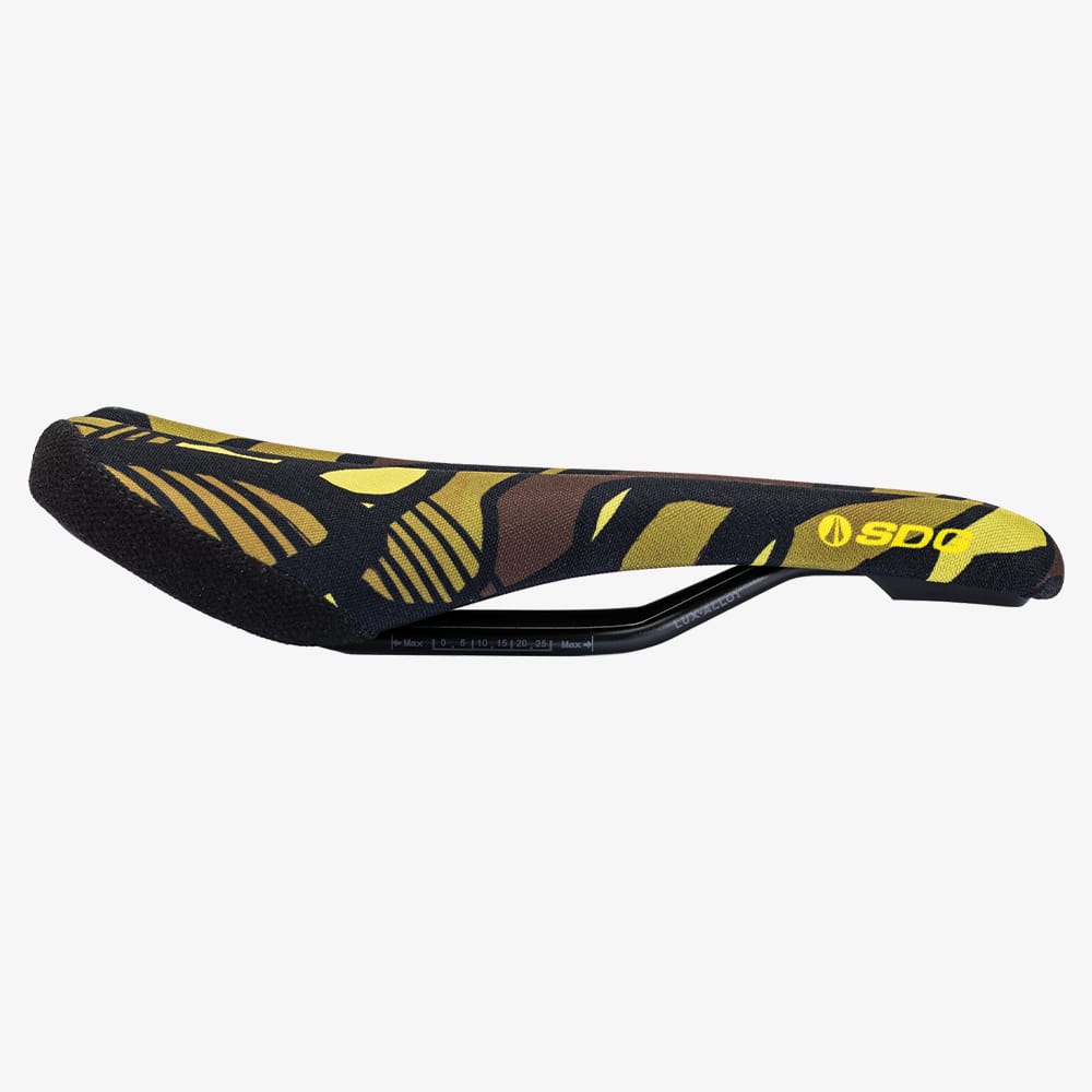 Selim SDG BEL-AIR V3 TERRA FIRMA Carris Lux Alloy Camo Amarelo