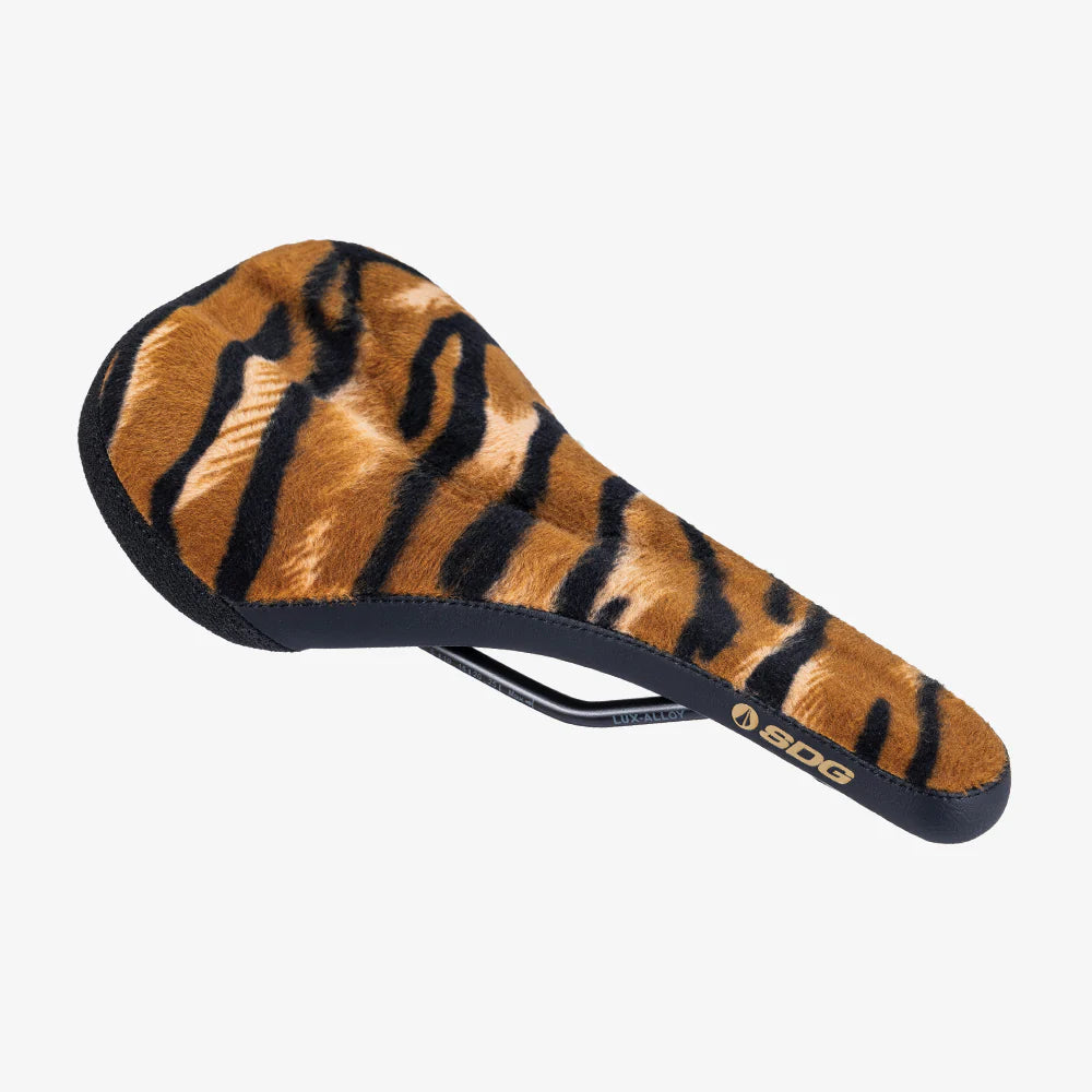 SDG BEL-AIR V3 Animal Throwback Rails Lux Alloy Tiger Saddle