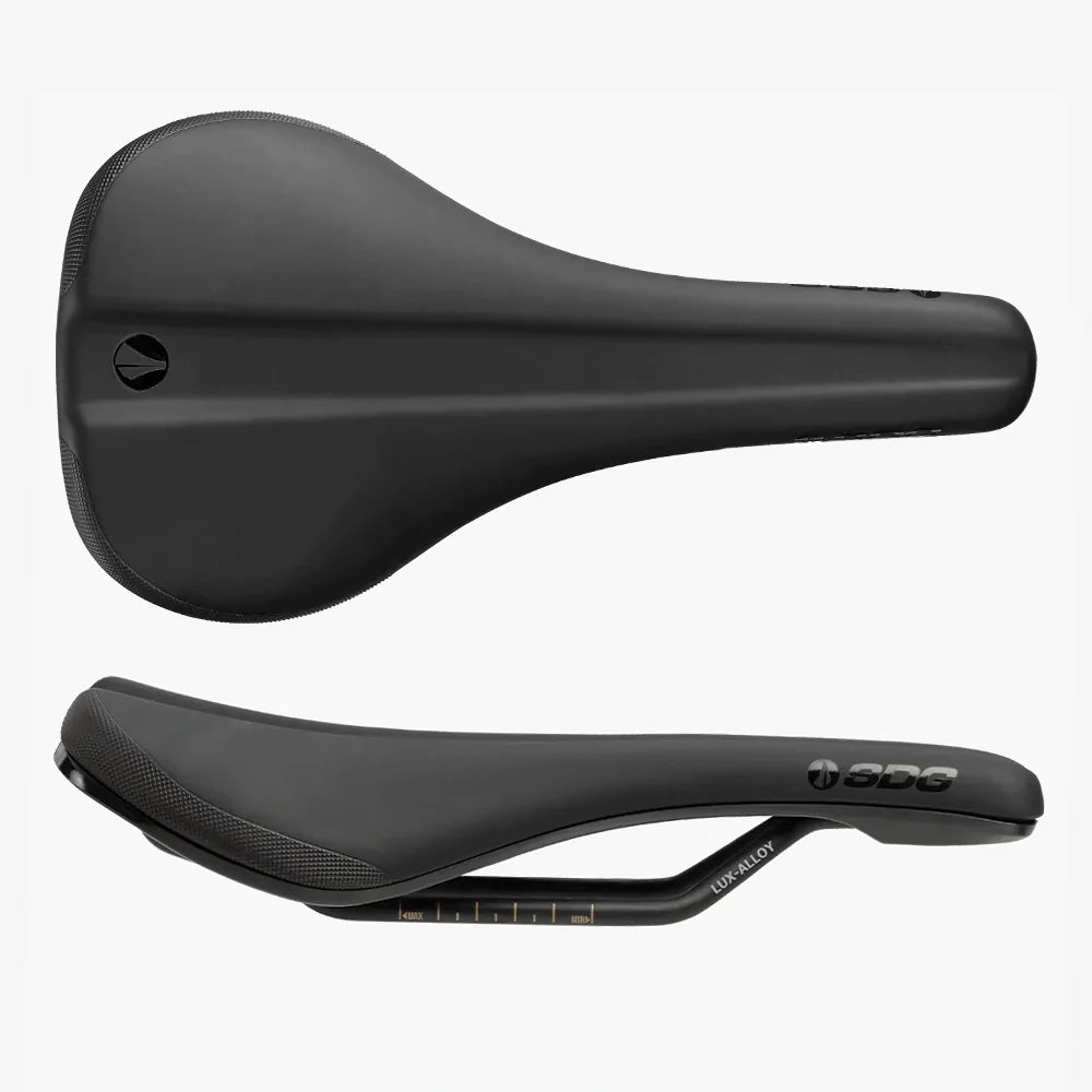 SDG BEL-AIR V3 Rails Lux Alloy Saddle Preto