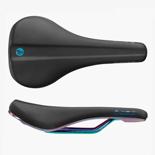 SDG BEL-AIR V3 Fuel Rails Lux-Alloy Oil Slick Saddle