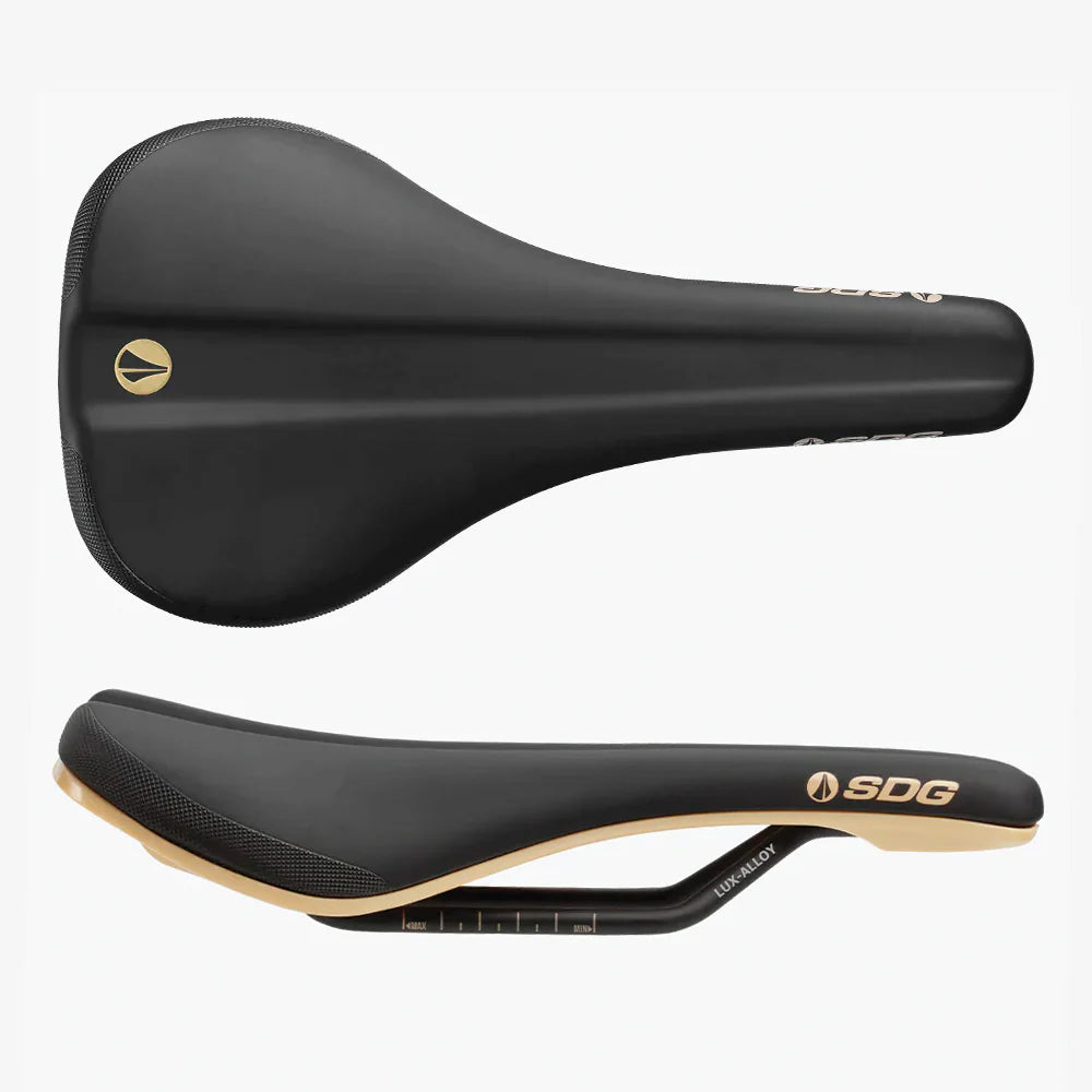 SDG BEL-AIR V3 Rails Lux Alloy Saddle Preto/Bege