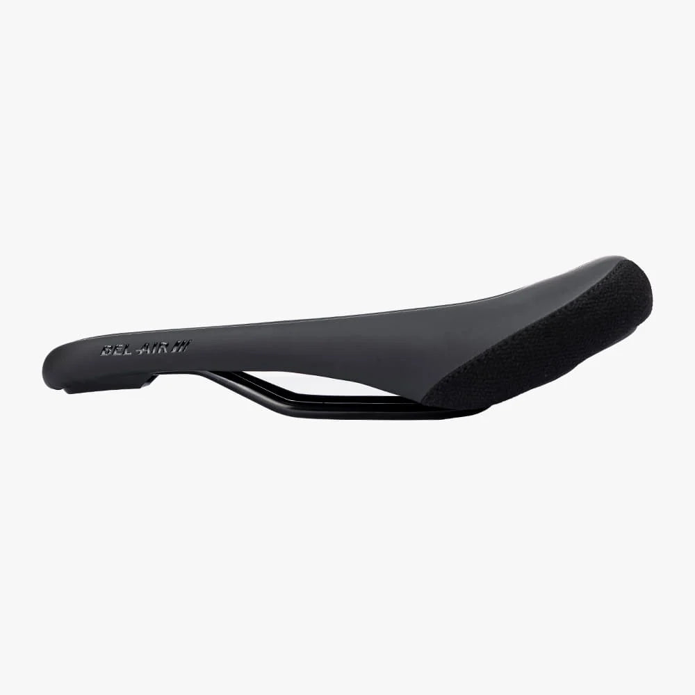 Selim SDG BEL-AIR V3 MAX Wide com carris de aço, preto