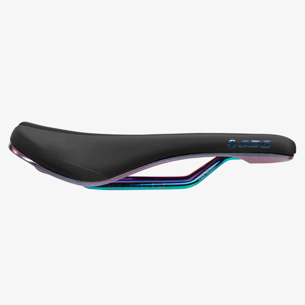 SDG BEL-AIR V3 Fuel Rails Lux-Alloy Oil Slick Saddle