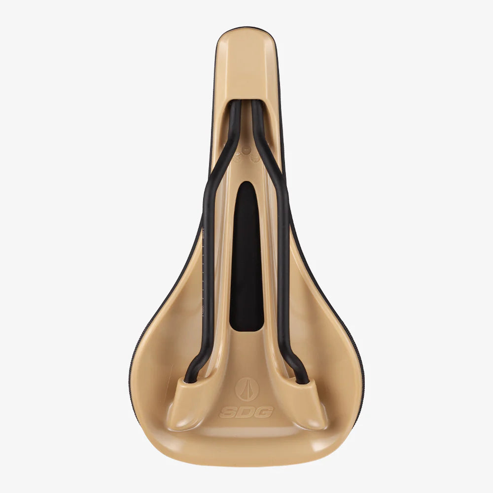 SDG BEL-AIR V3 Rails Lux Alloy Saddle Preto/Bege