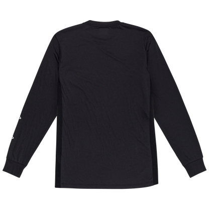 Camisola TROY LEE DESIGNS SKYLINE RIDE TEE SIGNATURE Mangas Compridas Preto