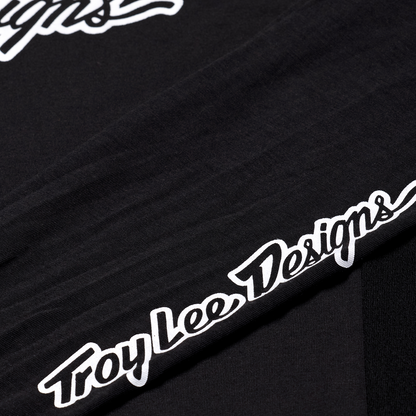 Camisola TROY LEE DESIGNS SKYLINE RIDE TEE SIGNATURE Mangas Compridas Preto