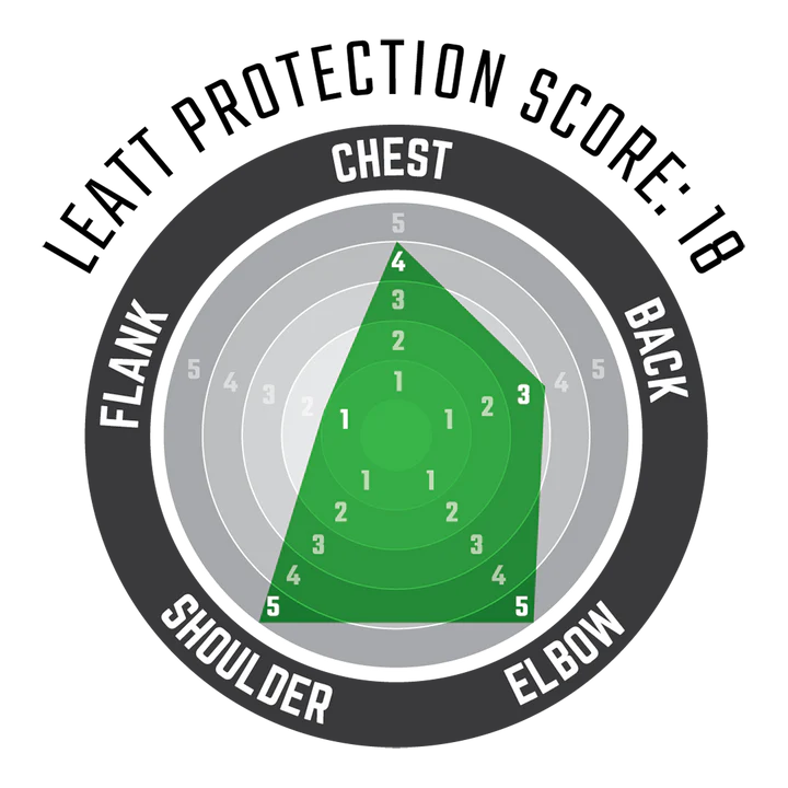 Colete de proteção LEATT 3DFAIRFIT LITE EVO Preto