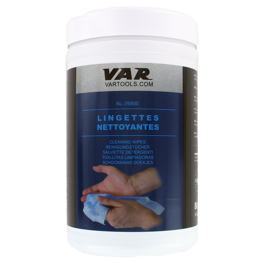 Toalhetes de limpeza VAR NL-76900 (x80)