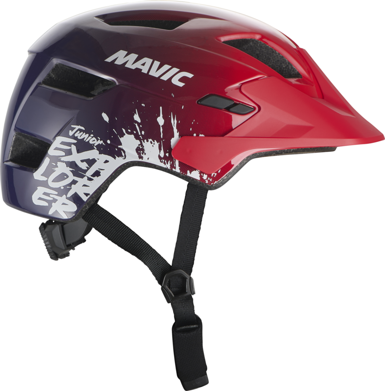 Capacete Mavic Junior Explorer vermelho - vista 2