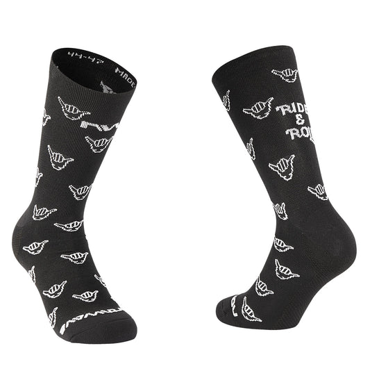 NORTHWAVE RIDE & ROLL PRIMALOFT Socks Preto