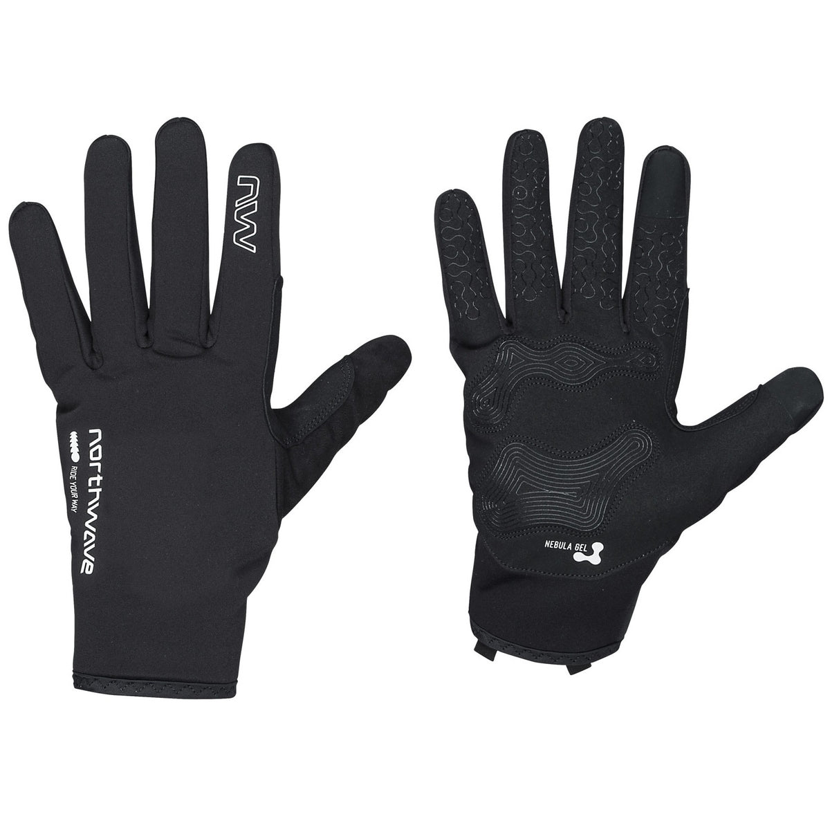 Luvas NORTHWAVE FAST PRO GEL WINTER Preto