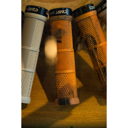 Grips CAST BAMBA Lock-On Laranja