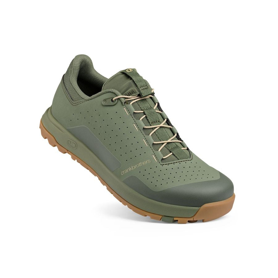CRANKBROTHERS MALLET TRAIL SPEED LACE CLIP Sapatos MTB verde/areia