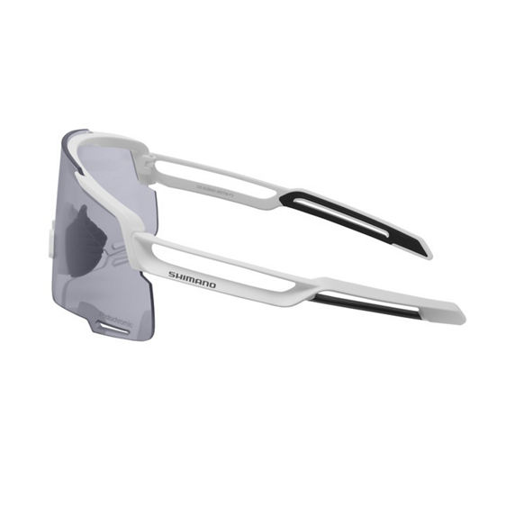 SHIMANO EQUINOX 4 CE-EQNX5 Óculos brancos mate Lentes fotocromáticas cinzentas