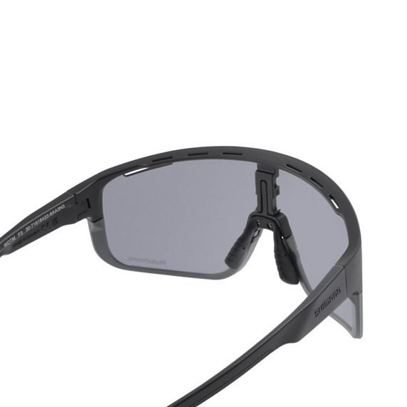 Óculos SHIMANO PULSAR 3 Lentes fotocromáticas pretas cinzentas mate