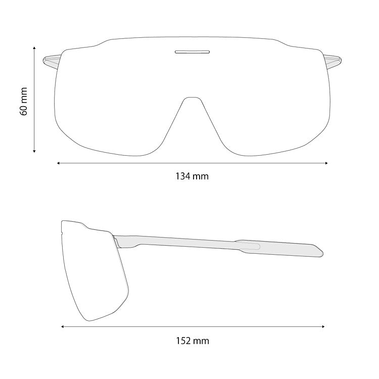 Óculos de estrada SHIMANO S-PHYRE SL CE-SPSL2 Crystal Matt Ridescape