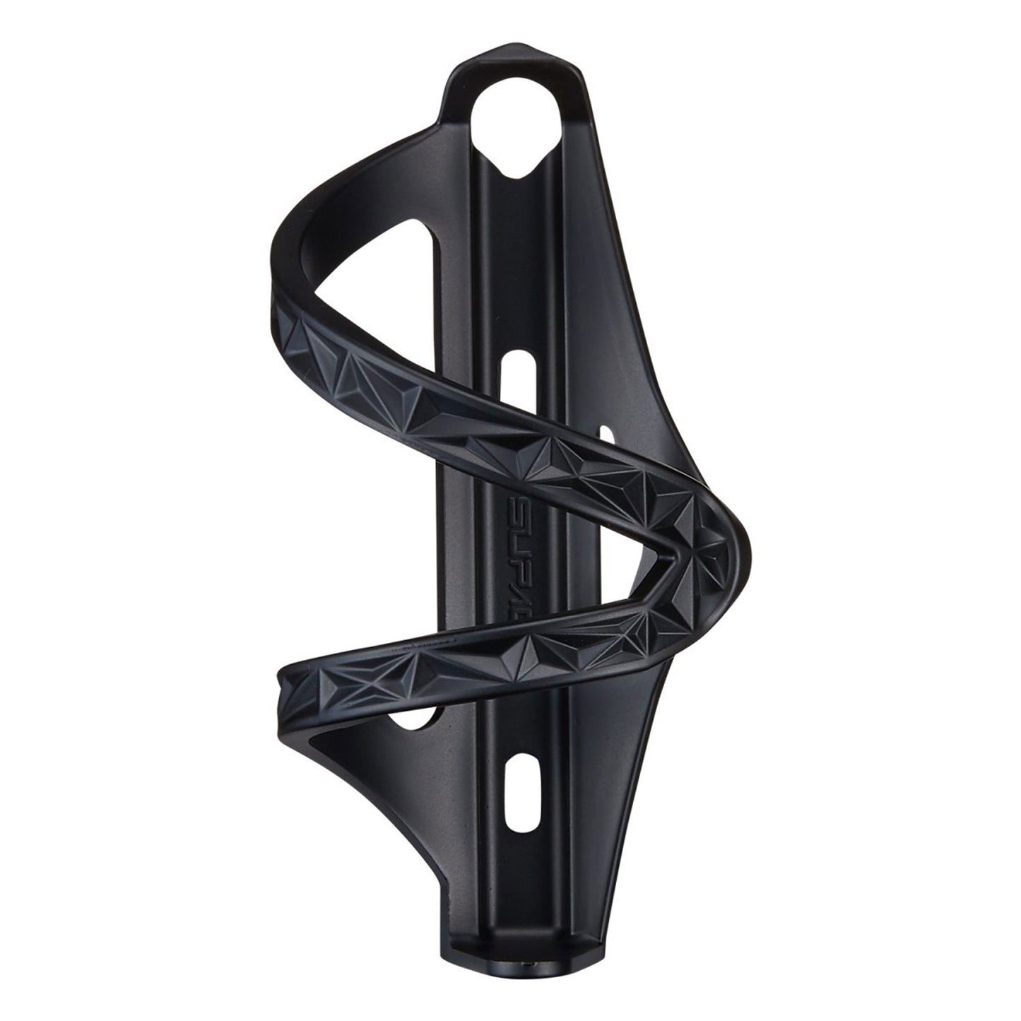 SUPACAZ SIDE SWIPE Porta-garrafas MTB Preto (Reto)