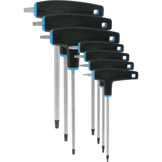 Conjunto de 7 chaves Torx T VAR CL-18200-07/40
