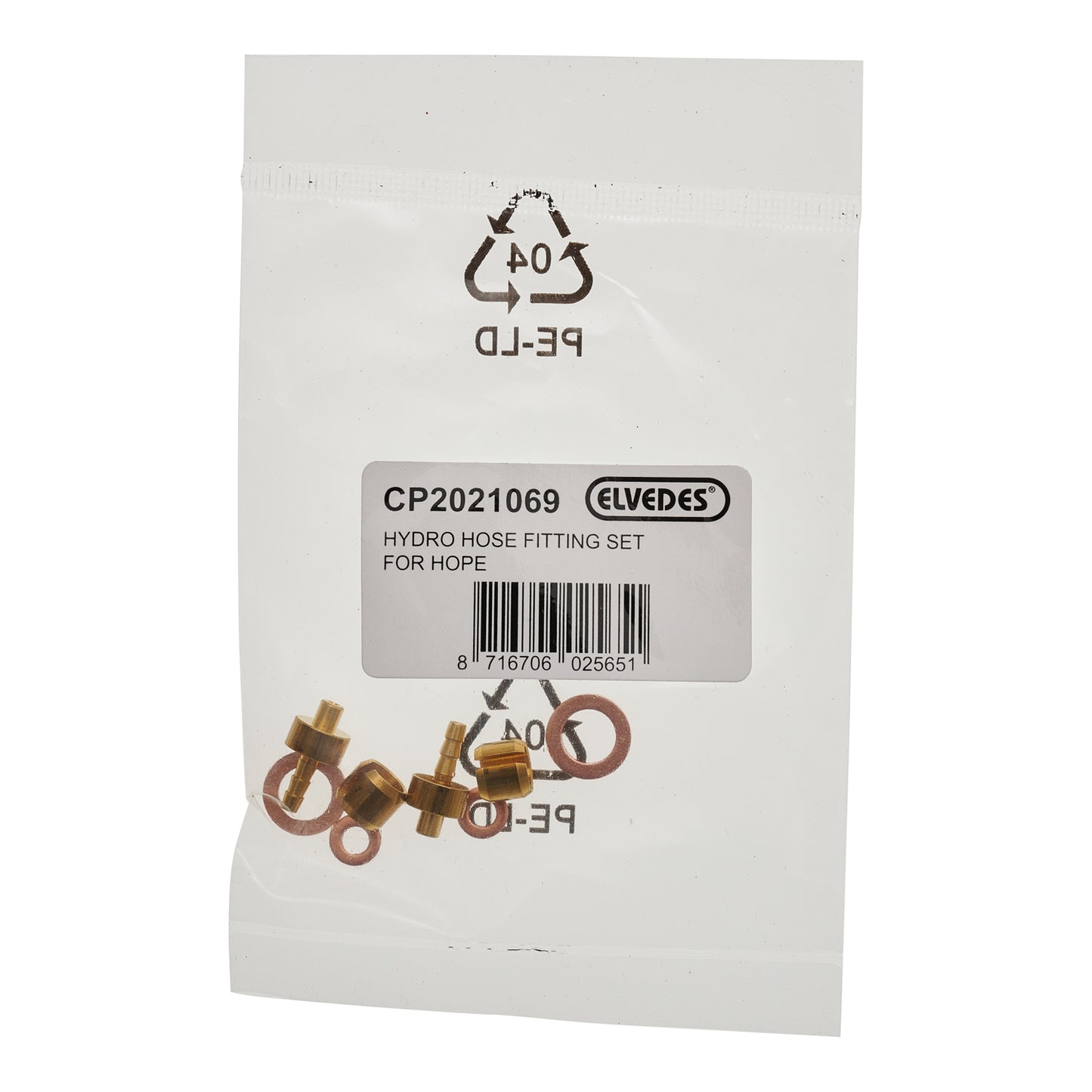 Kit de encaixe para mangueira ELVEDES Hope