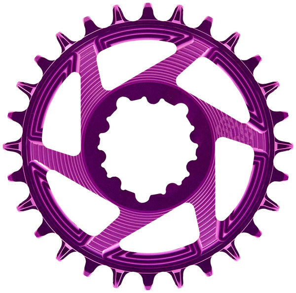 E-THIRTEEN HELIX RACE 11/12V Montagem direta SRAM Boost Offset 3mm Violeta Mono