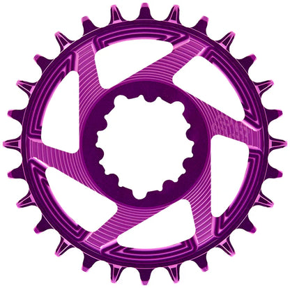 Prato Simples E-THIRTEEN HELIX RACE 11/12V Direct Mount SRAM Boost Offset 3mm Violeta