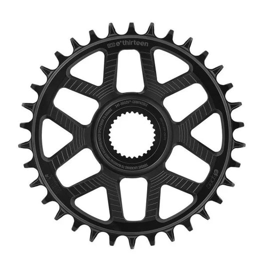 E-THIRTEEN HELIX RACE E-SPEC 11/12V Montagem direta Bosch Gen4 13mm Offset Mono Chainring Preto