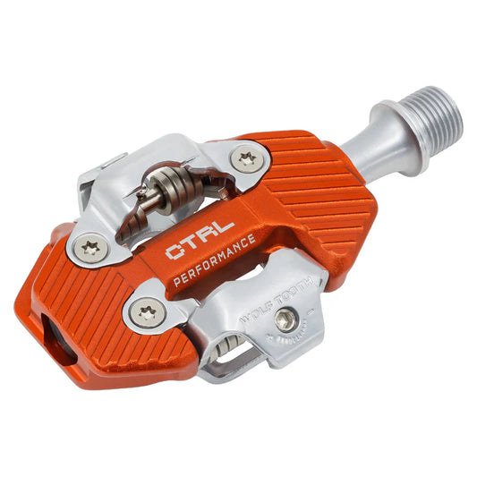 Pedais WOLF TOOTH CTRL TRAIL PERFORMANCE Clipless Laranja