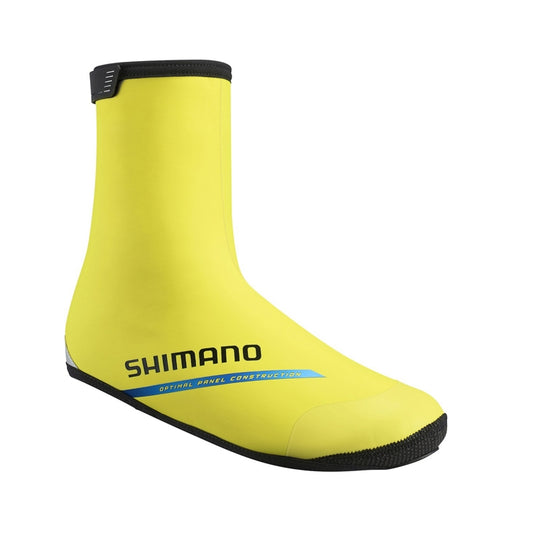 Cobertura térmica para sapatos SHIMANO DUAL FIT XC Amarelo Fluo