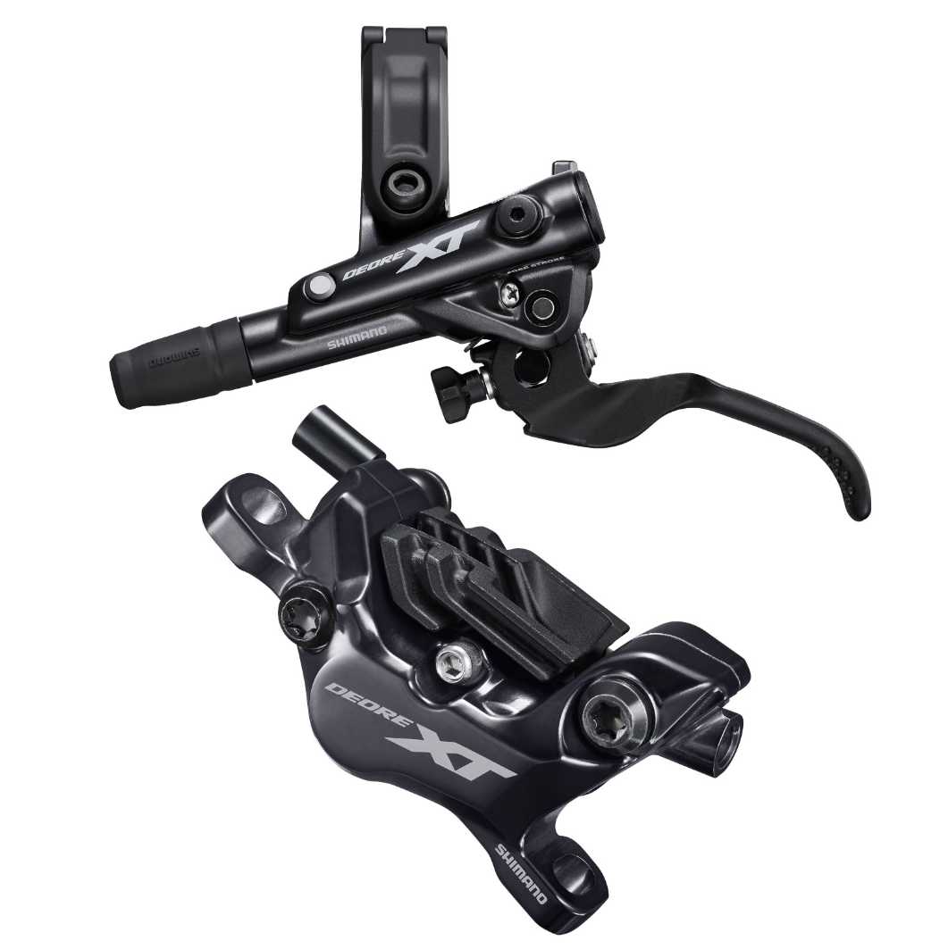 Travão Traseiro SHIMANO XT M8120 4 Pistões Pastilhas Ventiladas