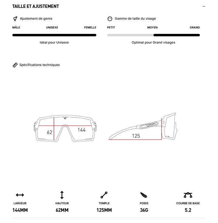 RUDY PROJECT KELION Óculos de sol Preto IMPACTX™ Lentes fotocromáticas Laser Preto