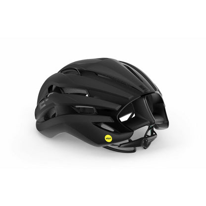 Capacete de Estrada MET TRENTA MIPS Preto Mate Brilhante