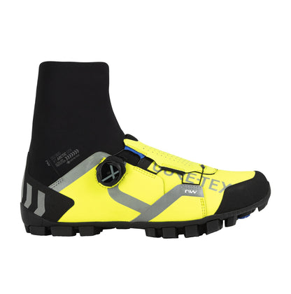 Sapatos de BTT de inverno NORTHWAVE CELSIUS XT ARTIC GTX amarelos