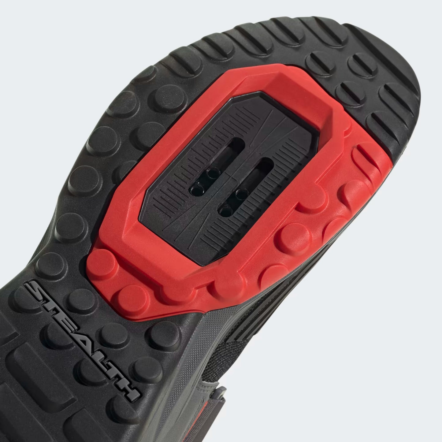 ADIDAS FIVE TEN TRAILCROSS CLIP-IN Sapatos MTB Preto/Cinza/Vermelho