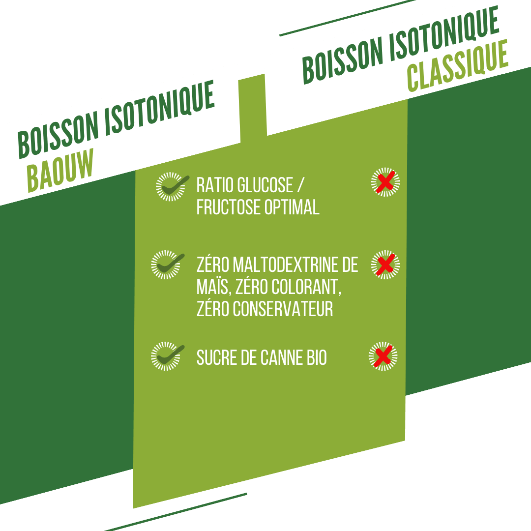 BAOUW ISOTONIC Bebida energética (45g) Lima/Flor de Sabugueiro