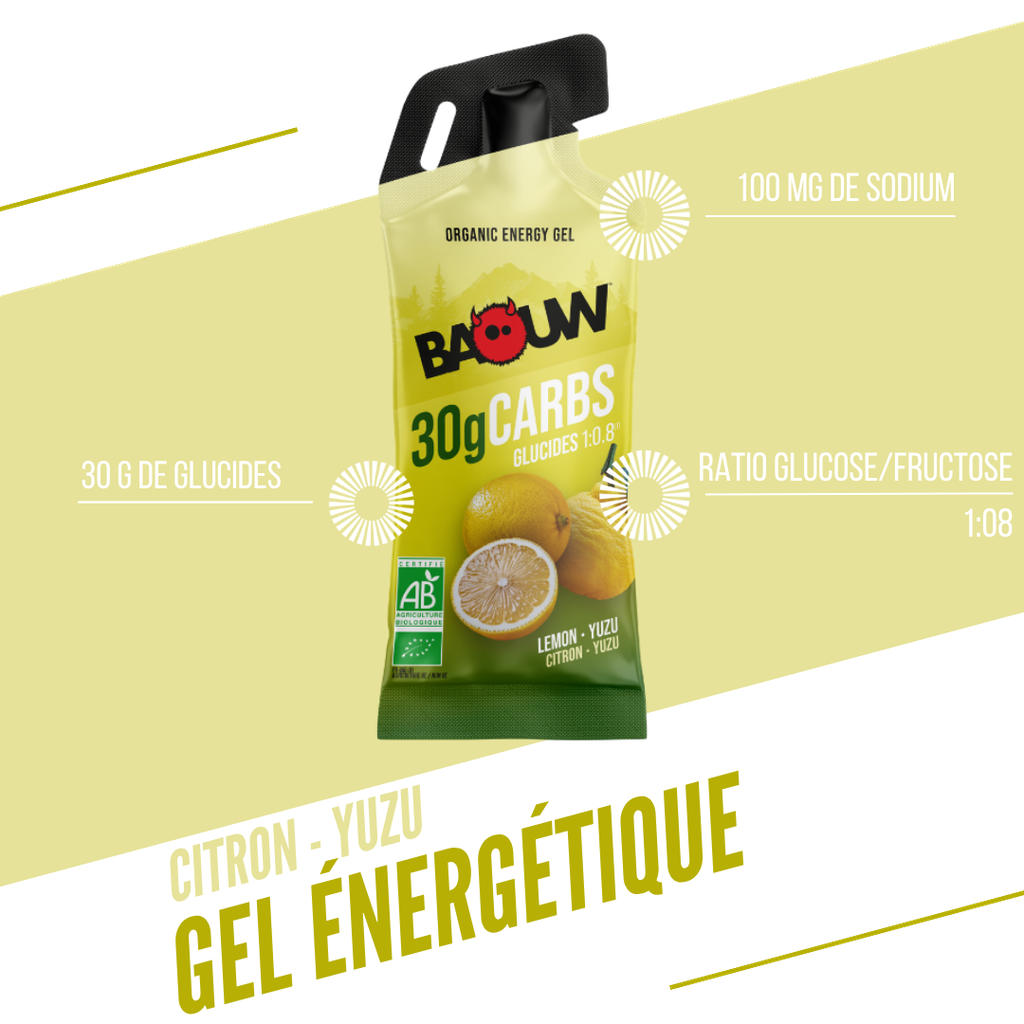Gel Energético BAOUW Limão/Yuzu (44g)