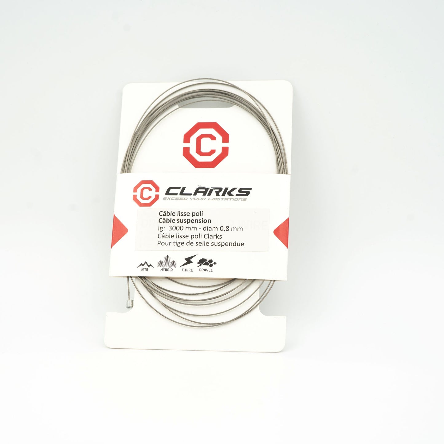 Cabo de controlo Espigão de selim telescópico CLARKS