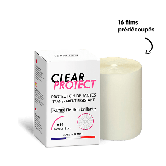 Protetor de jantes adesivo brilhante CLEARPROTECT