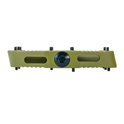 Pedais Planos SDG COMP Composite Verde