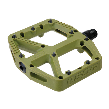 Pedais Planos SDG COMP Composite Verde