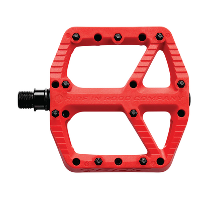 Pedais Planos SDG COMP Composite Vermelho