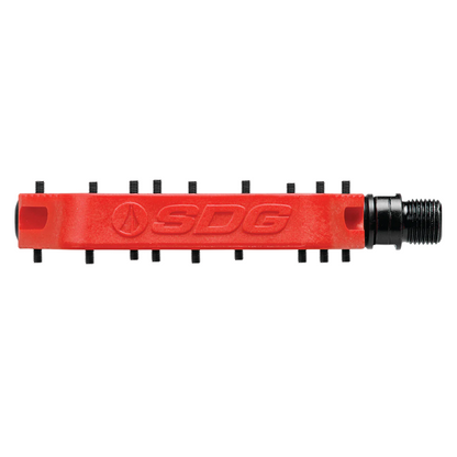 Pedais Planos SDG COMP Composite Vermelho