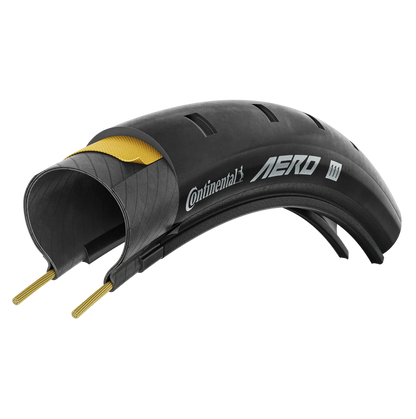 Pneu CONTINENTAL AERO 111 Tubeless Ready preto