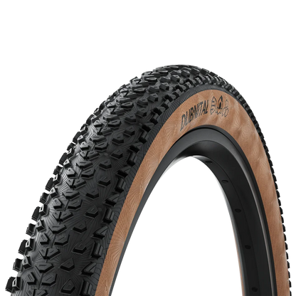 Pneu CONTINENTAL DUBNITAL Race Rapid 29x2.40 Tubeless Ready Souple Castanho
