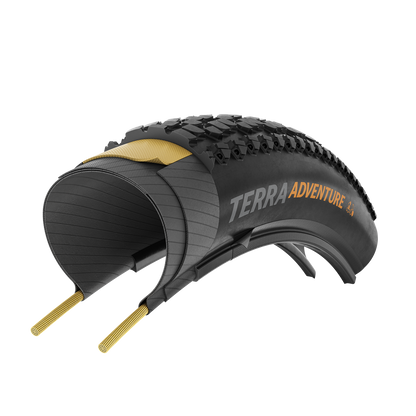 Pneu CONTINENTAL TERRA ADVENTURE TRAIL GRIP 700x50c Tubeless Ready Preto Reflex