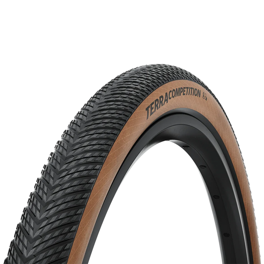 Pneu CONTINENTAL TERRA COMPETITION TRAIL GRIP 700x45c Tubeless Ready Castanho