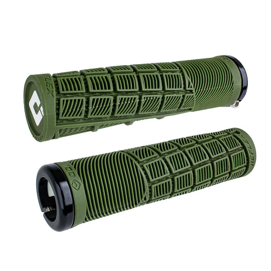 Punhos ODI REFLEX V2.1 Lock-on 135 mm Olive